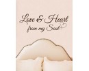 Love & Heart,from My Soul Wall Decal